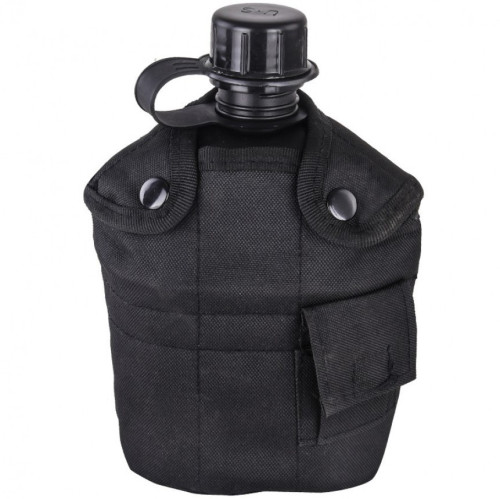 Фляга PMX-9 1L с котелком Чёрный