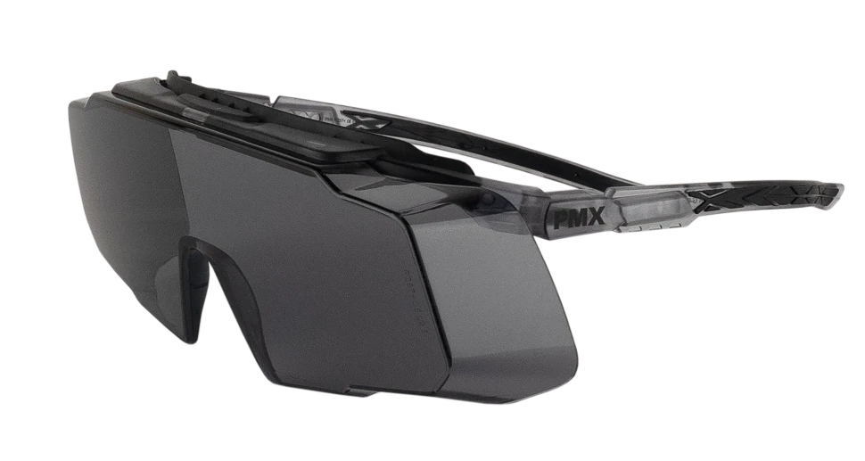 Очки баллистические стрелковые PMX Effort G-6720ST Anti-fog Серые 23%