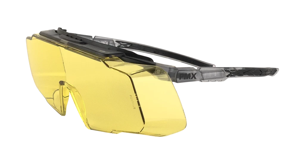Очки баллистические стрелковые PMX Effort G-6730ST Anti-fog Желтые 89%