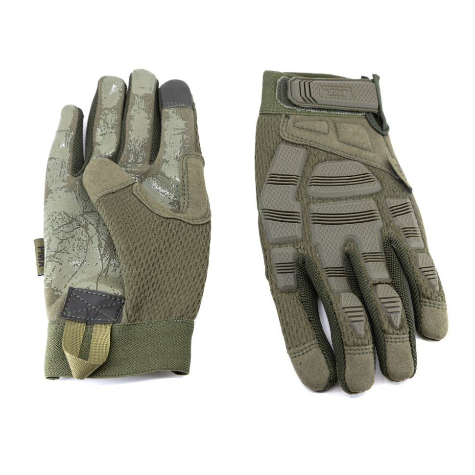 Перчатки тактические PMX Tactical Pro PMX-29 полноразмерные Зелёный